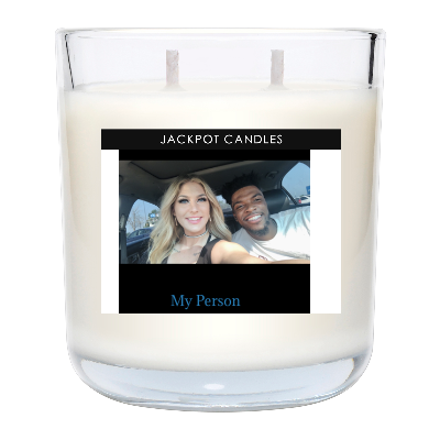 Custom Label Personalized Candle