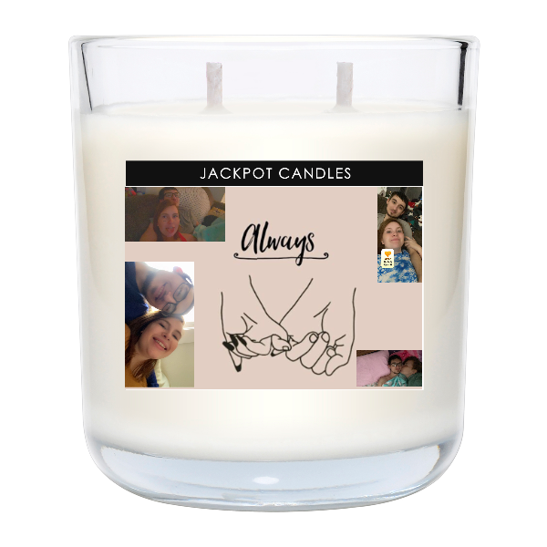 Custom Label Personalized Candle