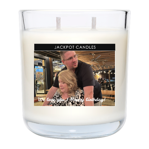 Custom Label Personalized Candle