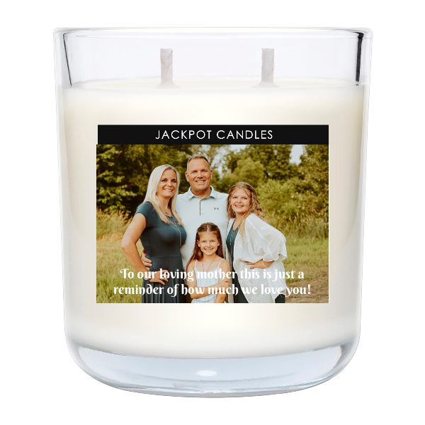 Custom Label Personalized Candle