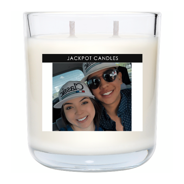Custom Label Personalized Candle
