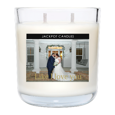 Custom Label Personalized Candle