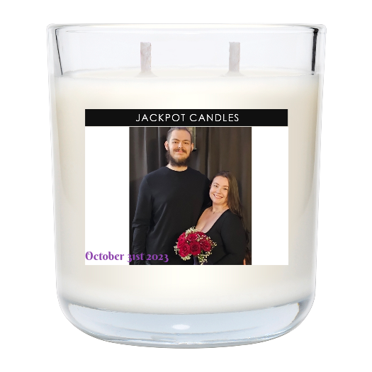 Custom Label Personalized Candle