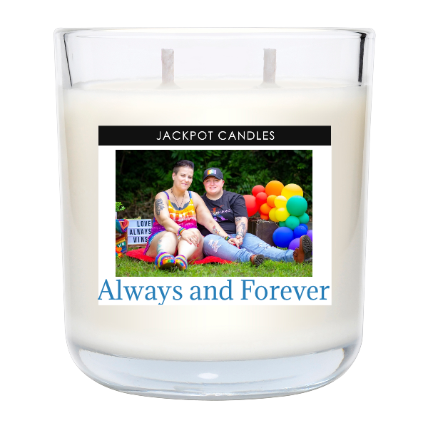 Custom Label Personalized Candle - Jackpot Candles