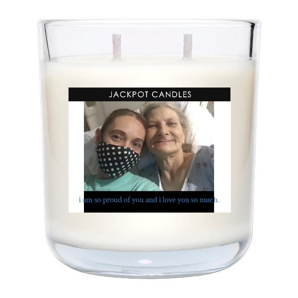Custom Label Personalized Candle - Jackpot Candles