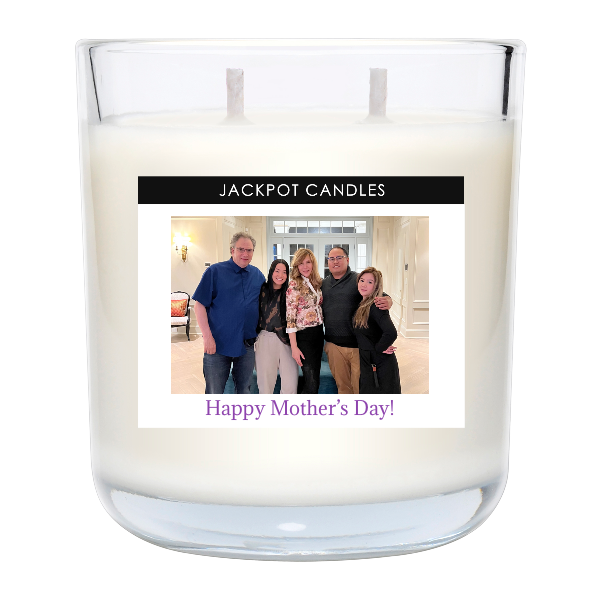 Custom Label Personalized Candle - Jackpot Candles