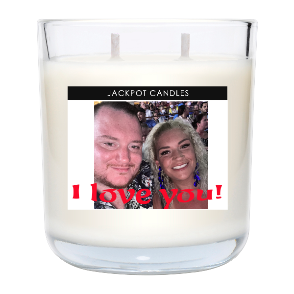 Custom Label Personalized Candle