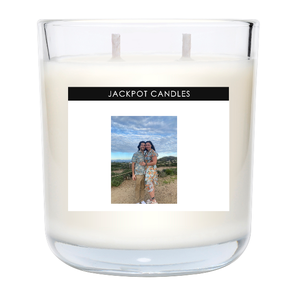 Custom Label Personalized Candle