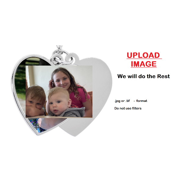 Custom Photo You Have My Heart Candle