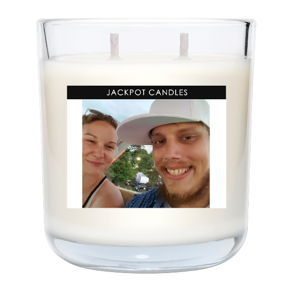 Custom Label Personalized Candle