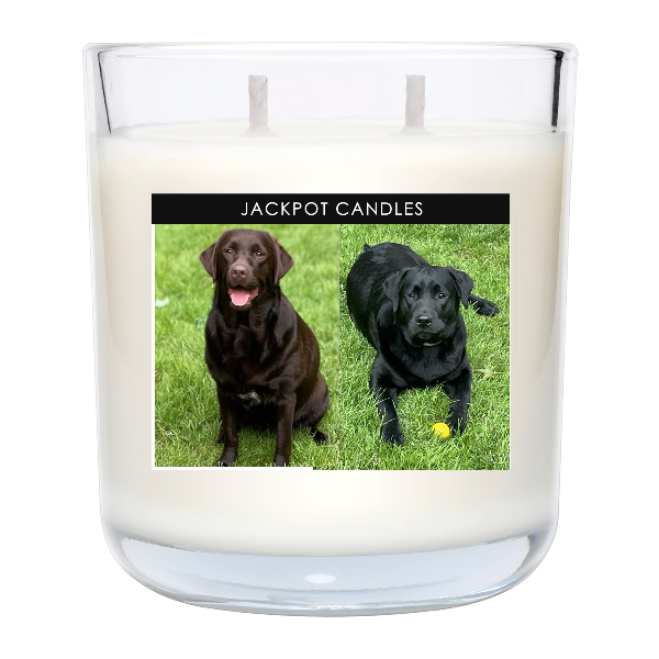 Custom Label Personalized Candle