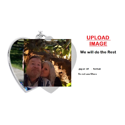 Custom Photo You Have My Heart Candle