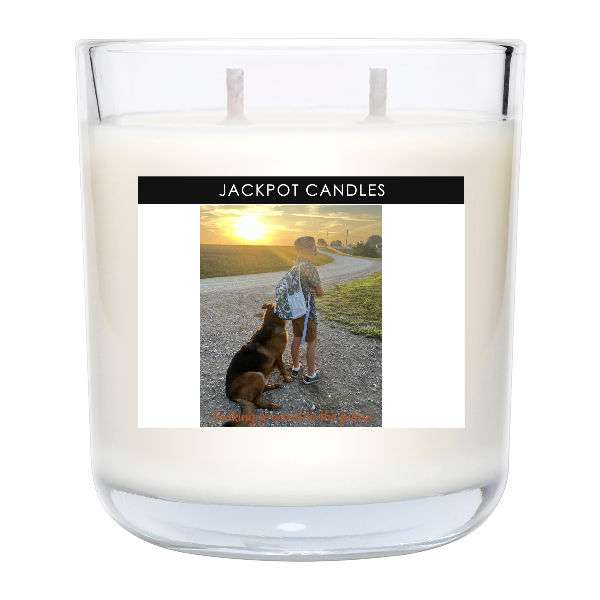 Custom Label Personalized Candle