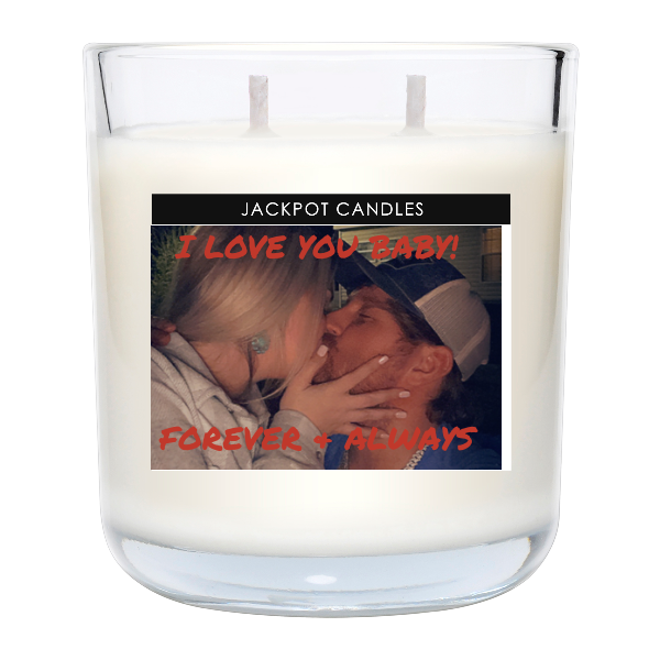 Custom Label Personalized Candle