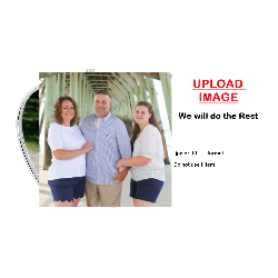 Custom Photo You Have My Heart Candle