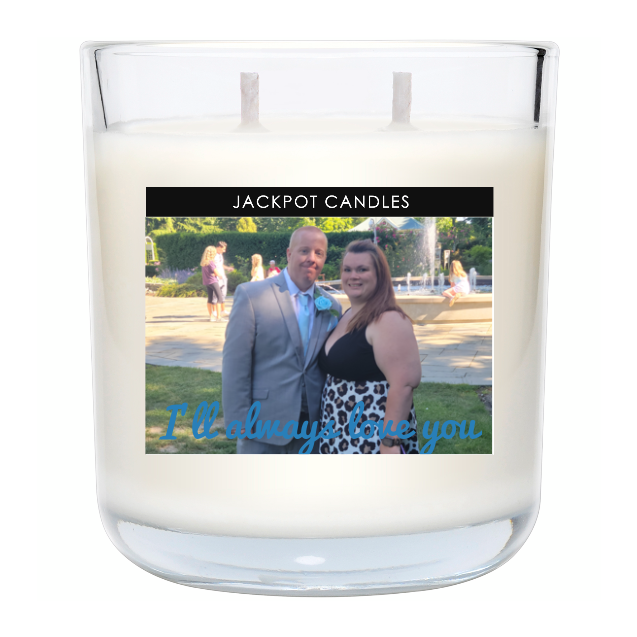 Custom Label Personalized Candle