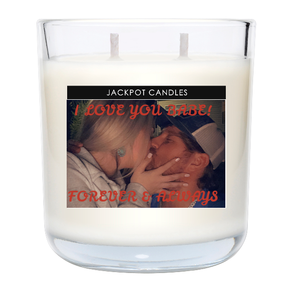 Custom Label Personalized Candle