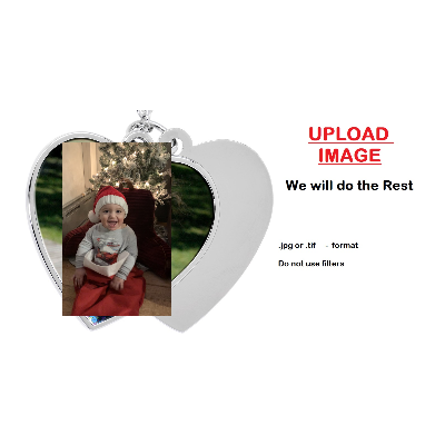 Custom Photo You Have My Heart Candle