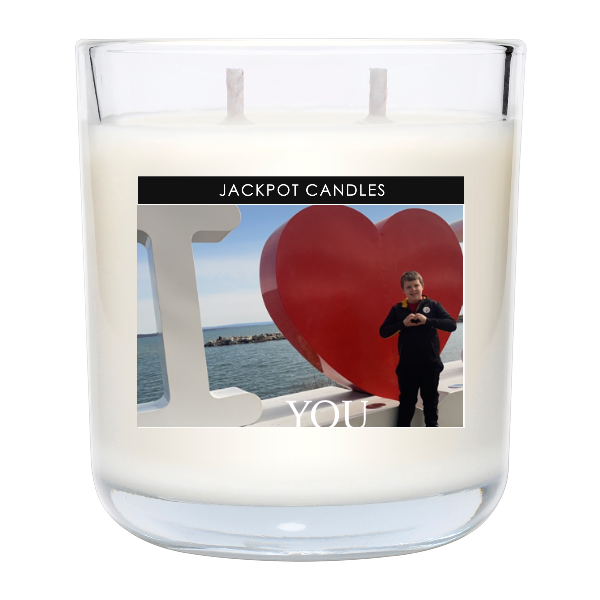 Custom Label Personalized Candle