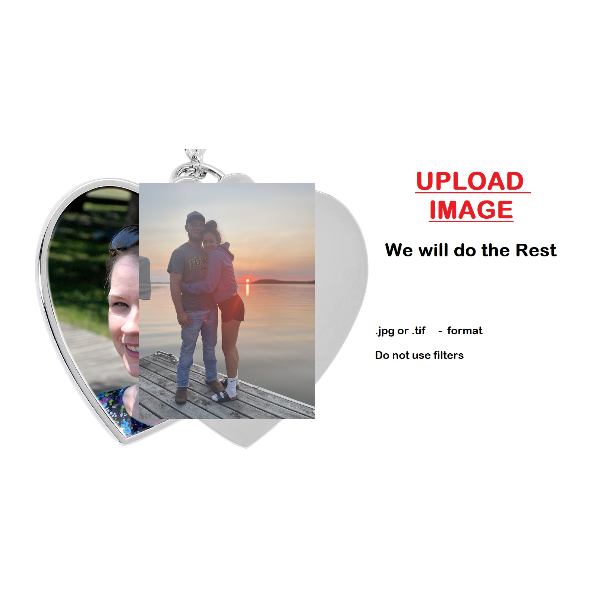 Custom Photo You Have My Heart Candle
