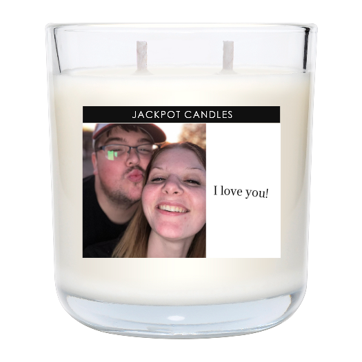 Custom Label Personalized Candle