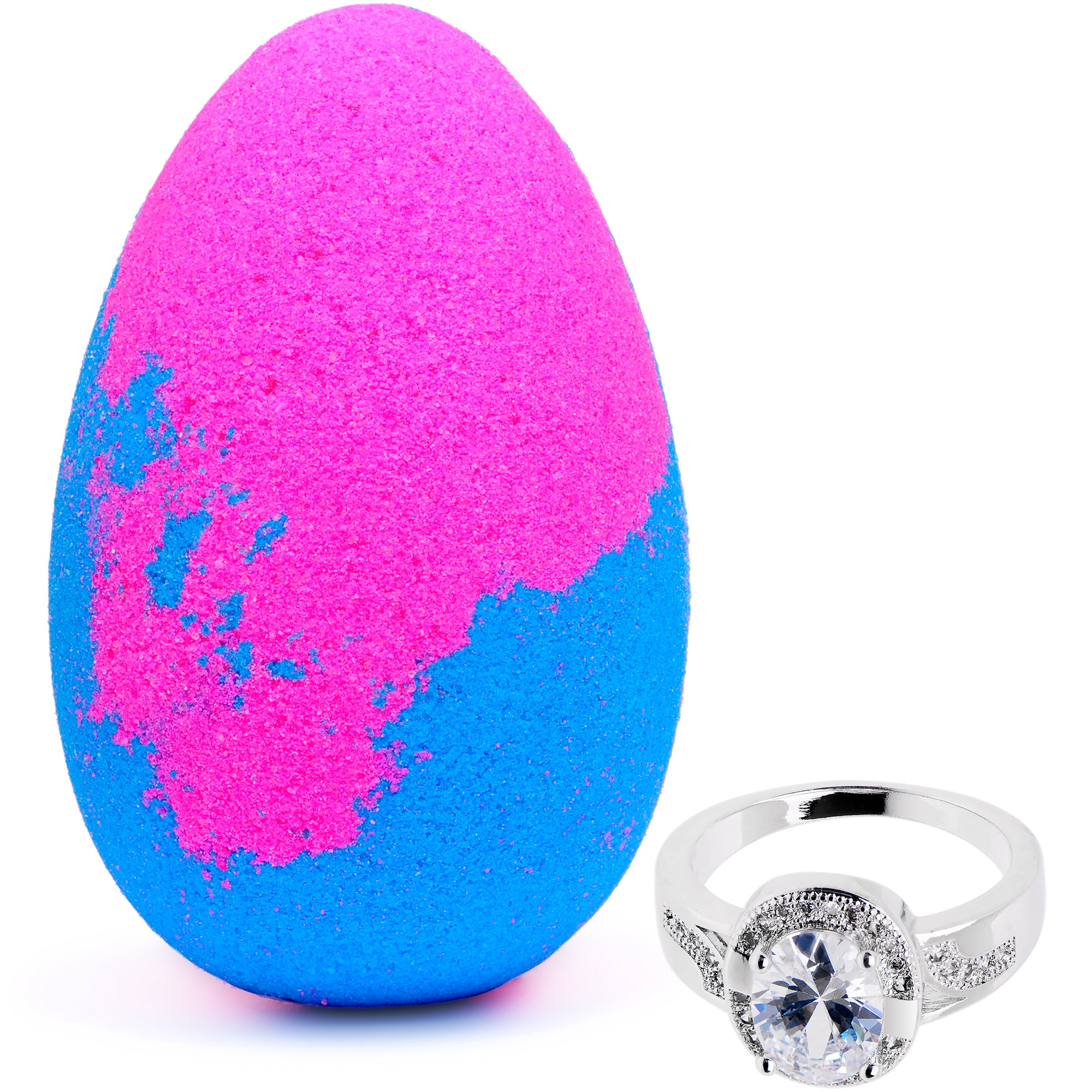 Easter Egg Bath Bomb Fresh Flowers