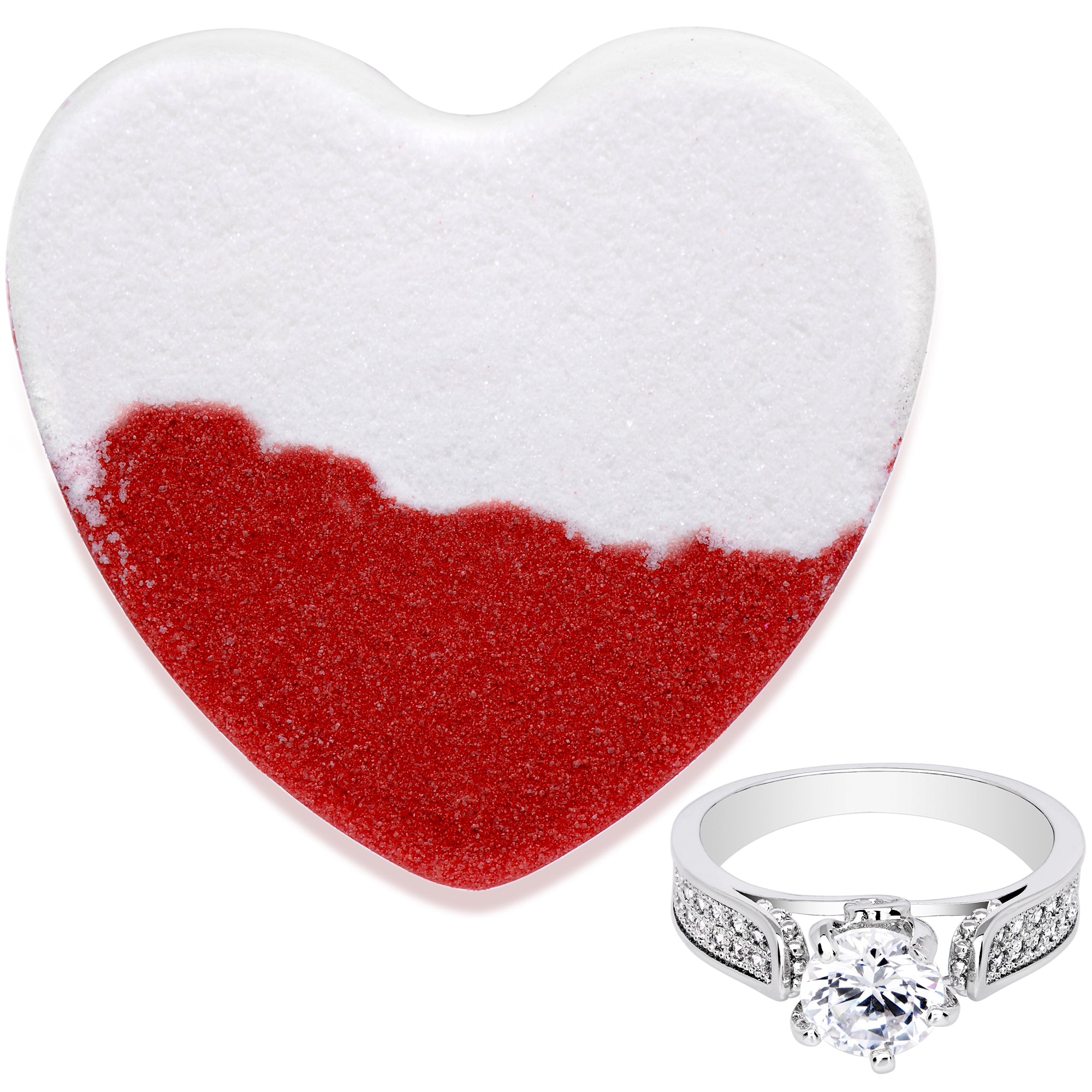 Heart Bath Bomb Two to Tango for Valentine's Day