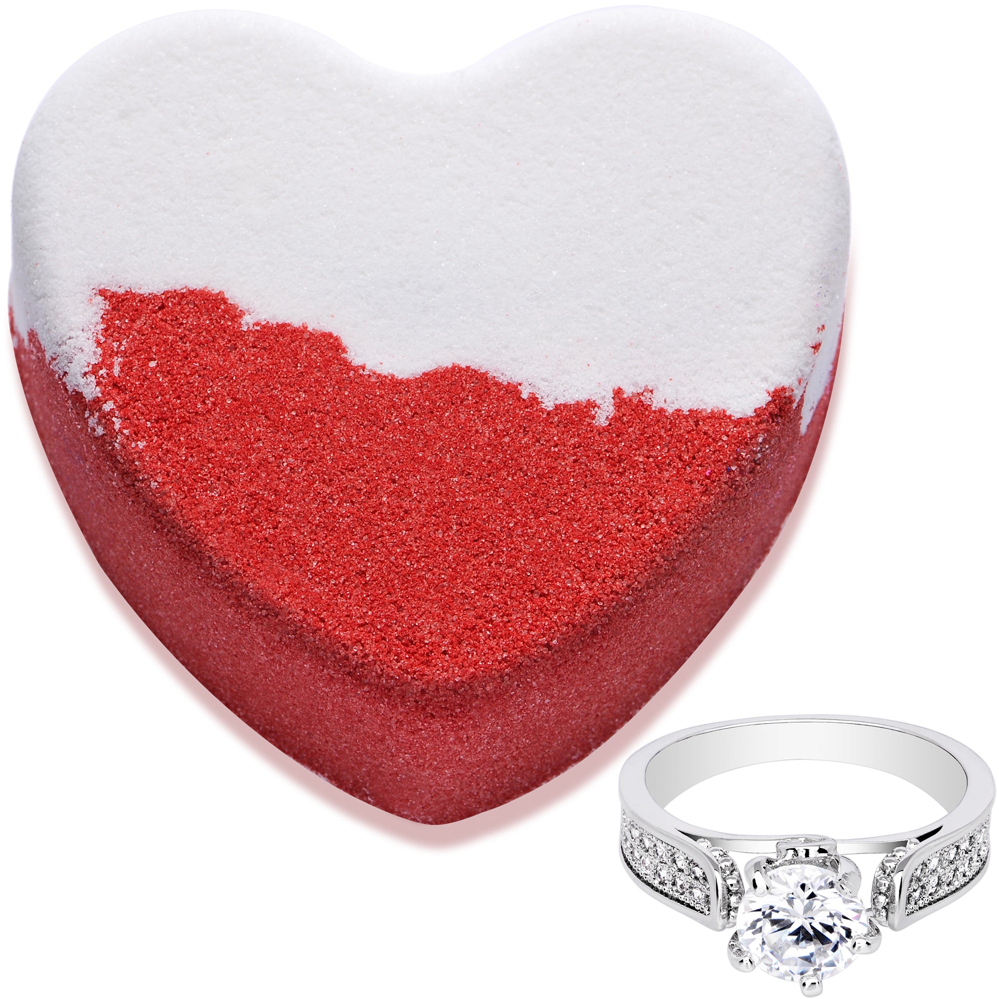 Heart Bath Bomb Two to Tango for Valentine's Day
