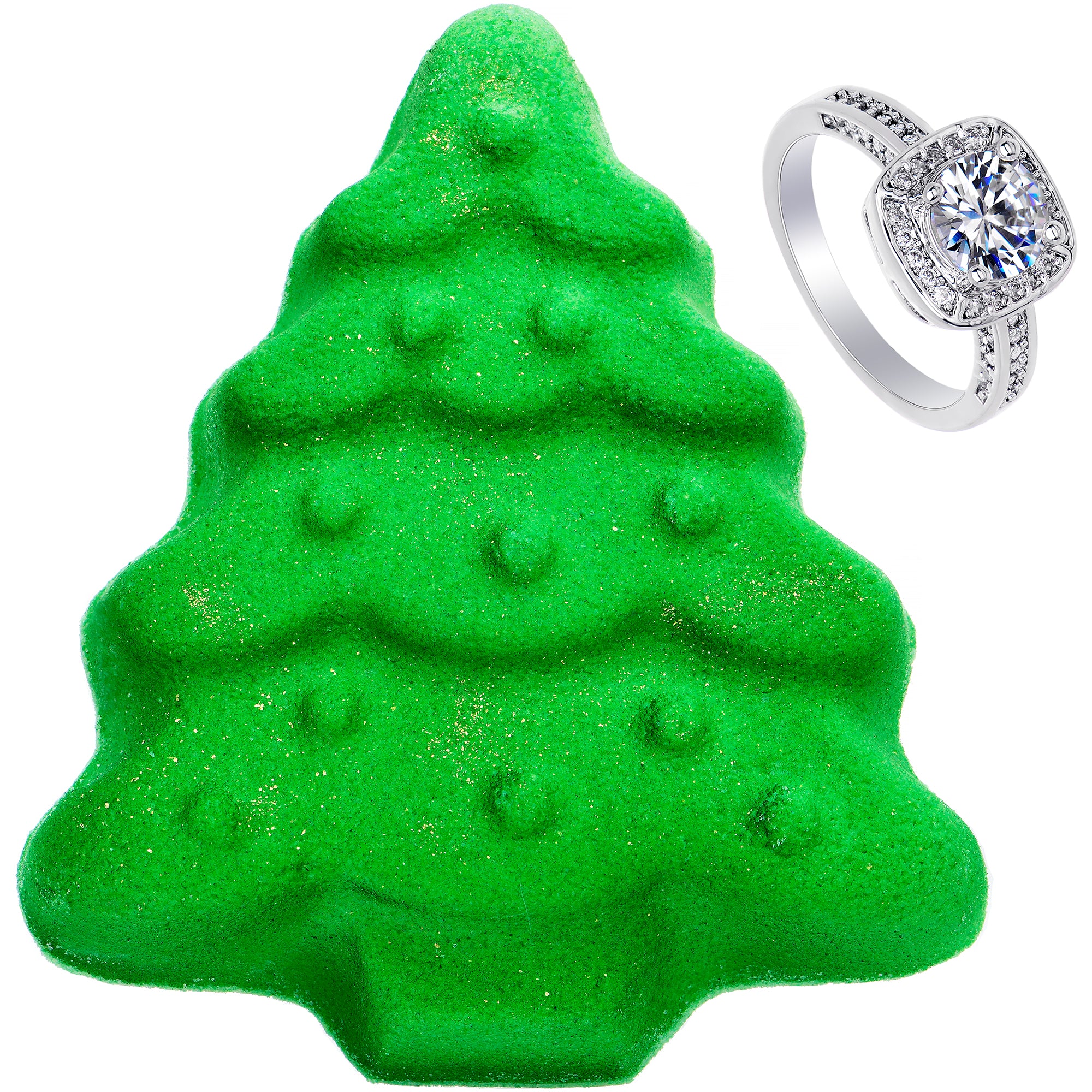 Christmas Tree Bath Bomb