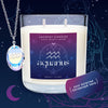Surprise Horoscope Zodiac Candle Aquarius