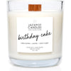 Birthday Cake Wooden Wick Candle