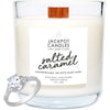 Sea Salt Caramel Wooden Wick Candle