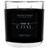 Lump of Coal Candle with Necklace