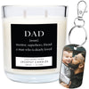 Custom Personalized Candle for Fathers Day