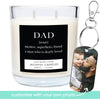 Custom Personalized Candle for Fathers Day
