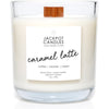 Caramel Coffee Latte Wooden Wick Candle