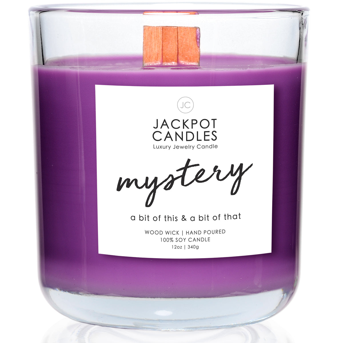 Mystery Wooden Wick Candle Jackpot Candles