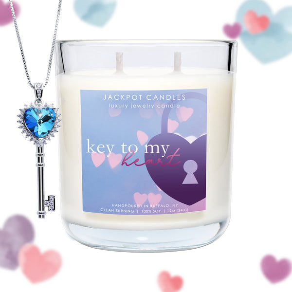 Key to My Heart Candle - Jackpot Candles