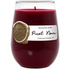 Pinot Noir Wine Glass Candle