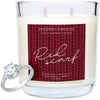 Red Scarf Candle