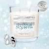 Sparkling Snow Candle