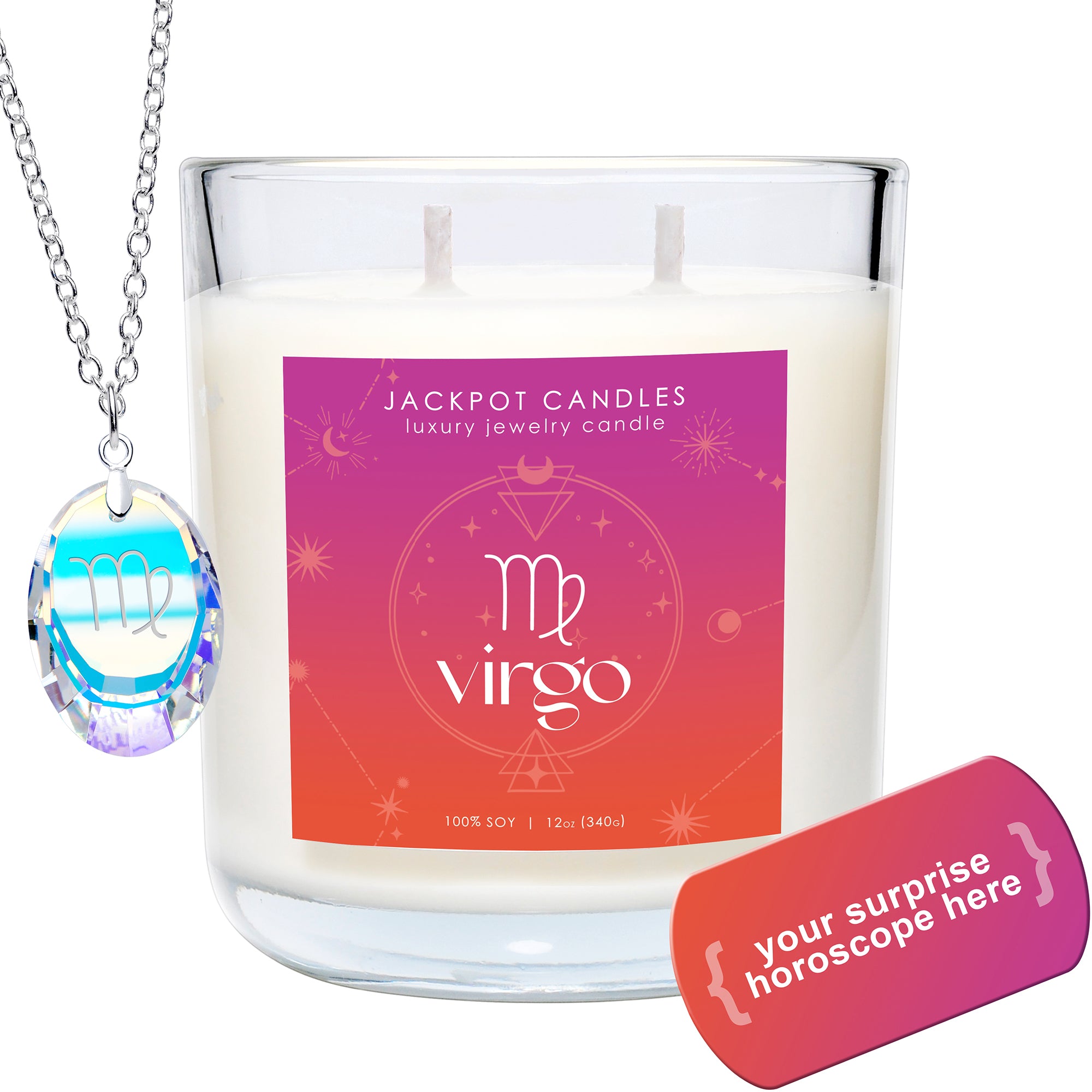 Zodiac Surprise Horoscope Candle Virgo