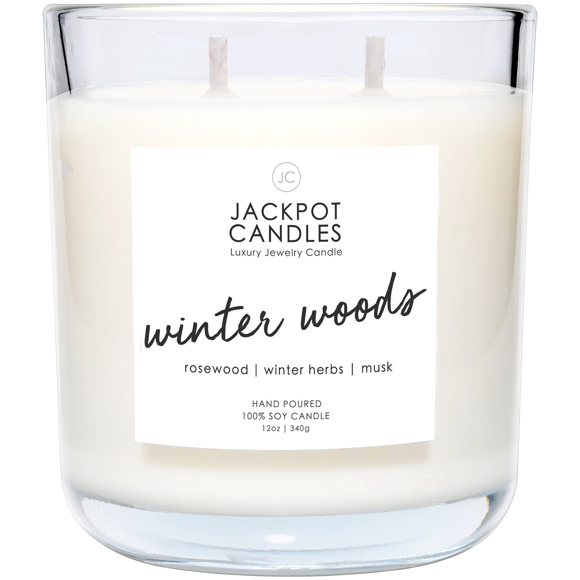 Winter Woods  Candle