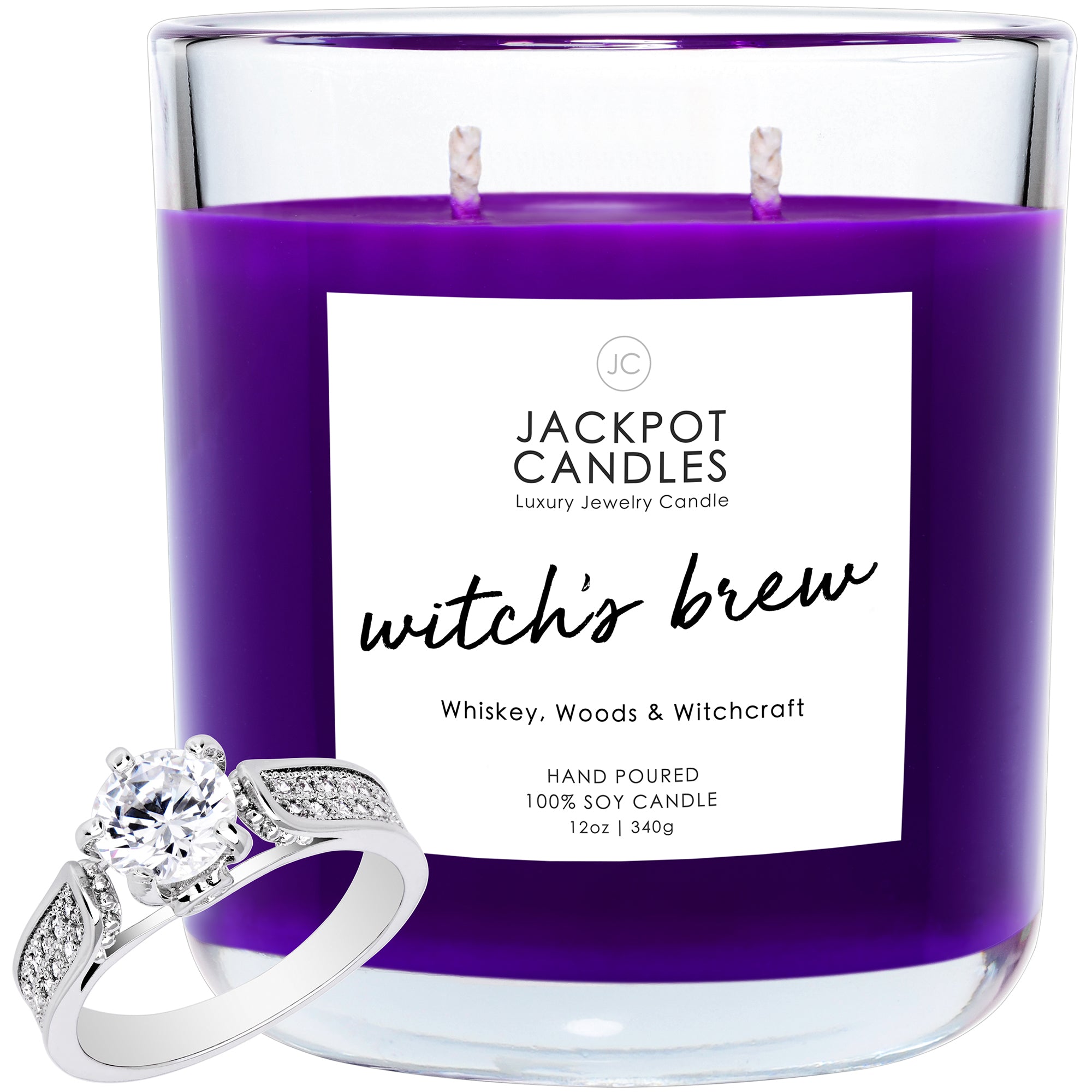 Witch's Brew Double Wick Candle - Main Image