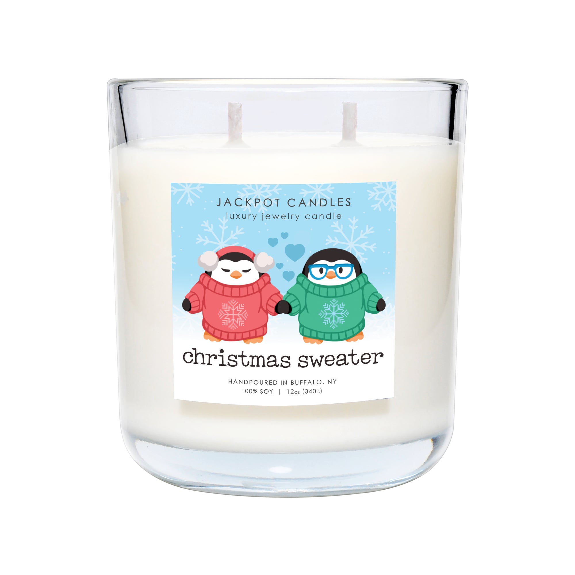 Christmas Sweater Candle