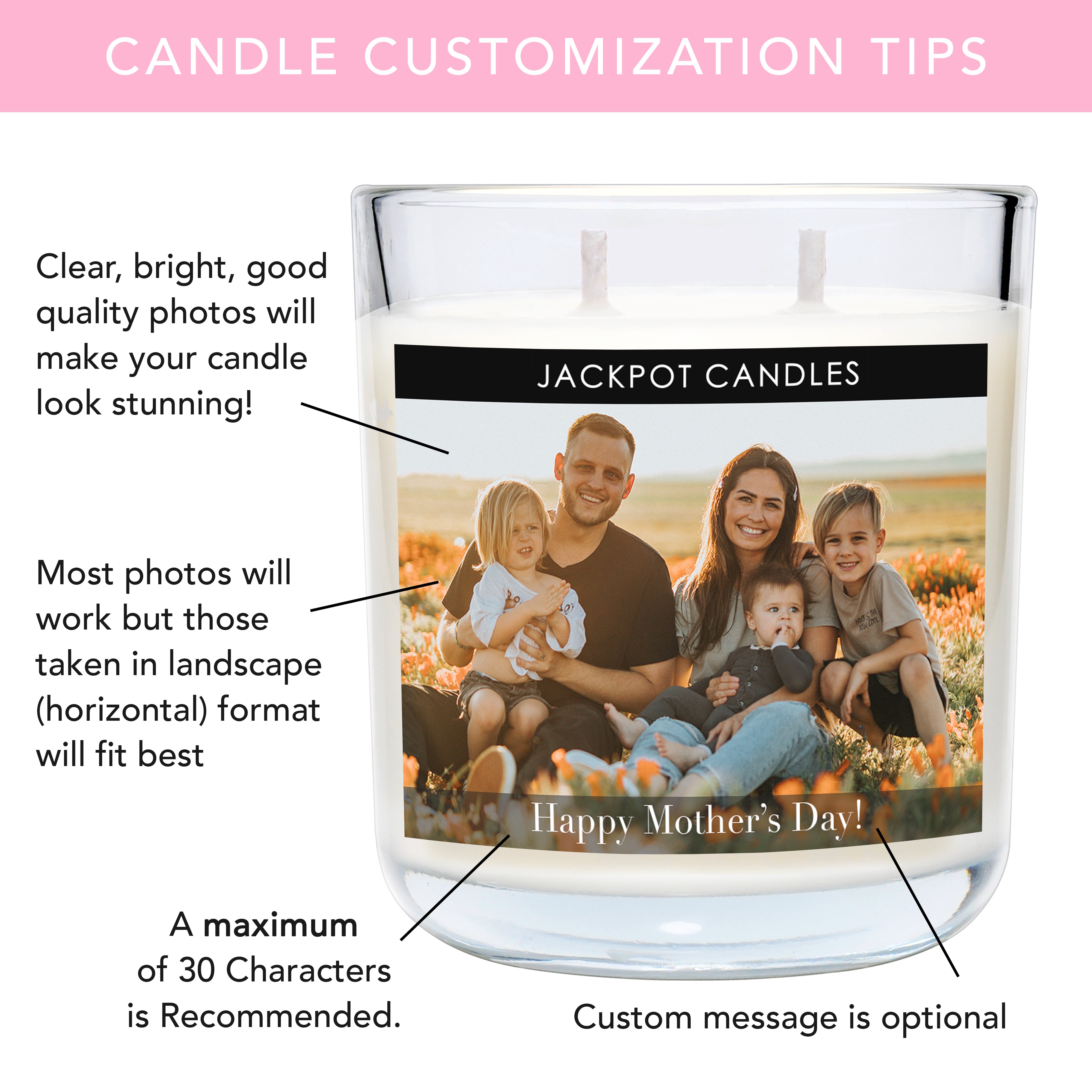 Custom Label Candle