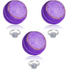 Purple Amethyst Geode Bath Bomb 3 Pack Gift Set