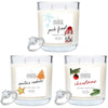 Santa&#39;s Satchel 3-Pack Candle Gift Set