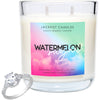 Watermelon Sugar Candle &amp; Bath Bomb Gift Set