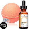 Self Care Vitamin-C Serum &amp; Bath Bomb Gift Set